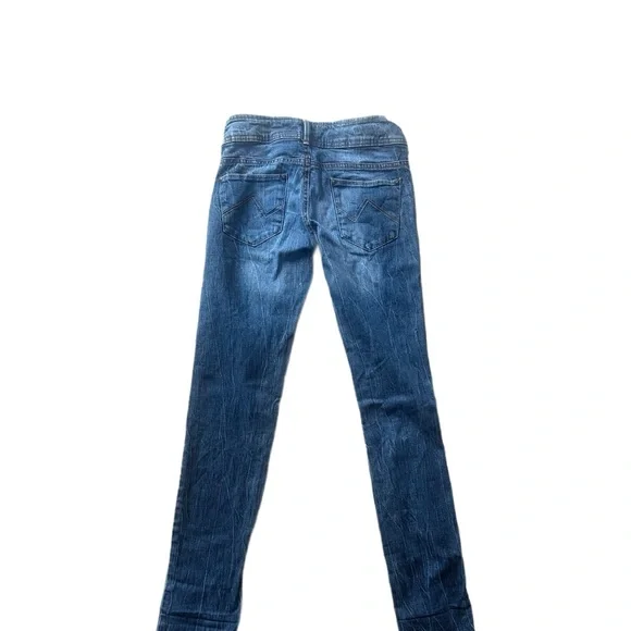 MNG by MANGO Blue Straight Leg Jeans with Classic Style - Picture 2 of 6